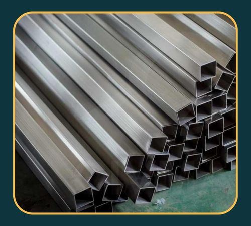 Titanium DIN NR. 3.7165 Square Pipe