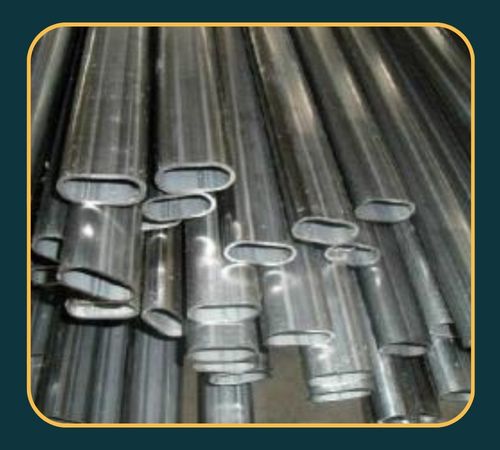 Tubo Ovalado De Aluminio 40x20x1.5 Mm - Aleación 6061, Hueco, Para Proyectos DIY